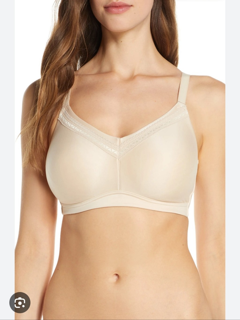 Wacoal Perfect Primer Wire Free Bra Size 38d In Color: Sand